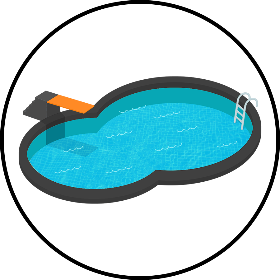 a pool