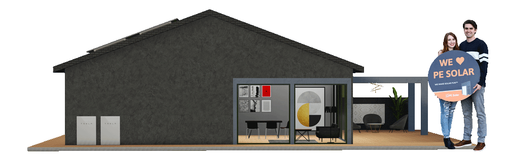 pe-solar-house-with-customers-holding-sign